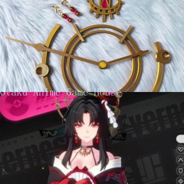 Hair Clips - Neverness To Everness Hotori 3D Cetak