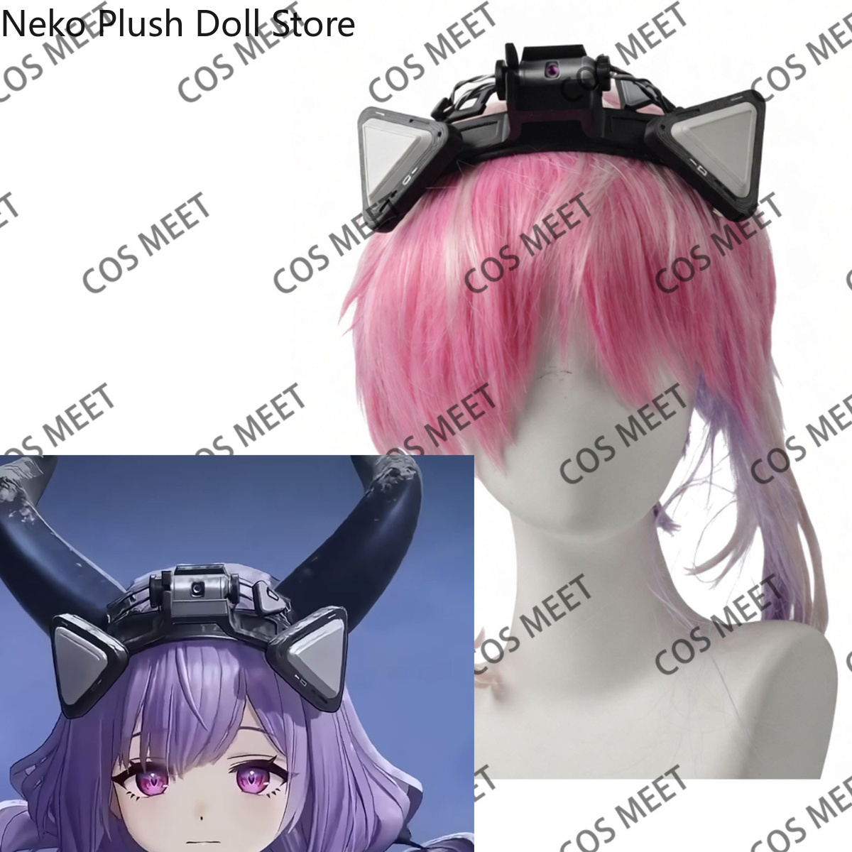 Hair Clips - Anime Arknights:Endfield Typhoeus Aksesoris Cosplay Cetak