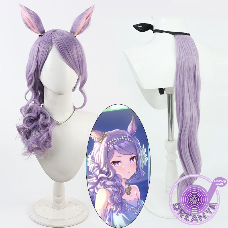Synthetic Wigs - Wig Cosplay Mejiro Umamusume Pretty Derby