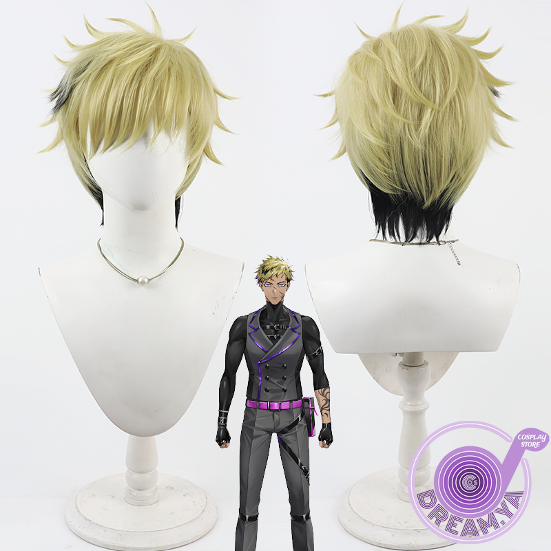 Synthetic Wigs - Wig Cosplay Vantacrow Bringer Vtuber Rambut