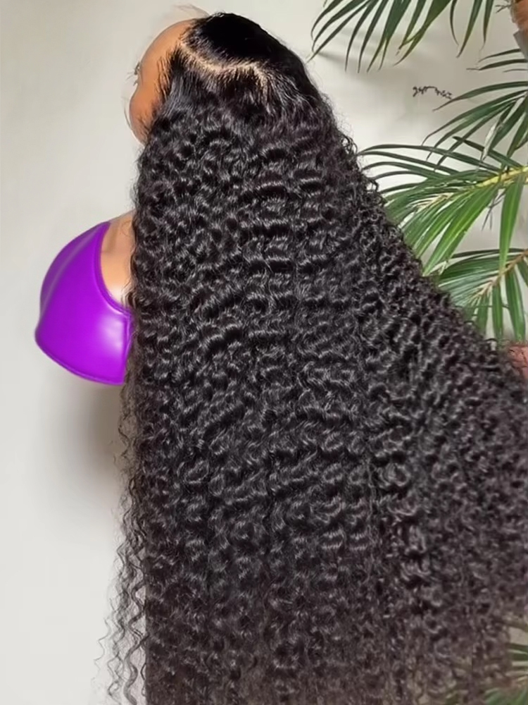 Water Wave Bulk Human Hair For Braiding - Wig Rambut Manusia Deep Water Wave