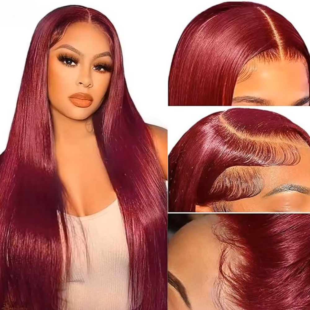 Wig Rambut Manusia Lurus Halus - Lace Front Wigs ulasan dan harga