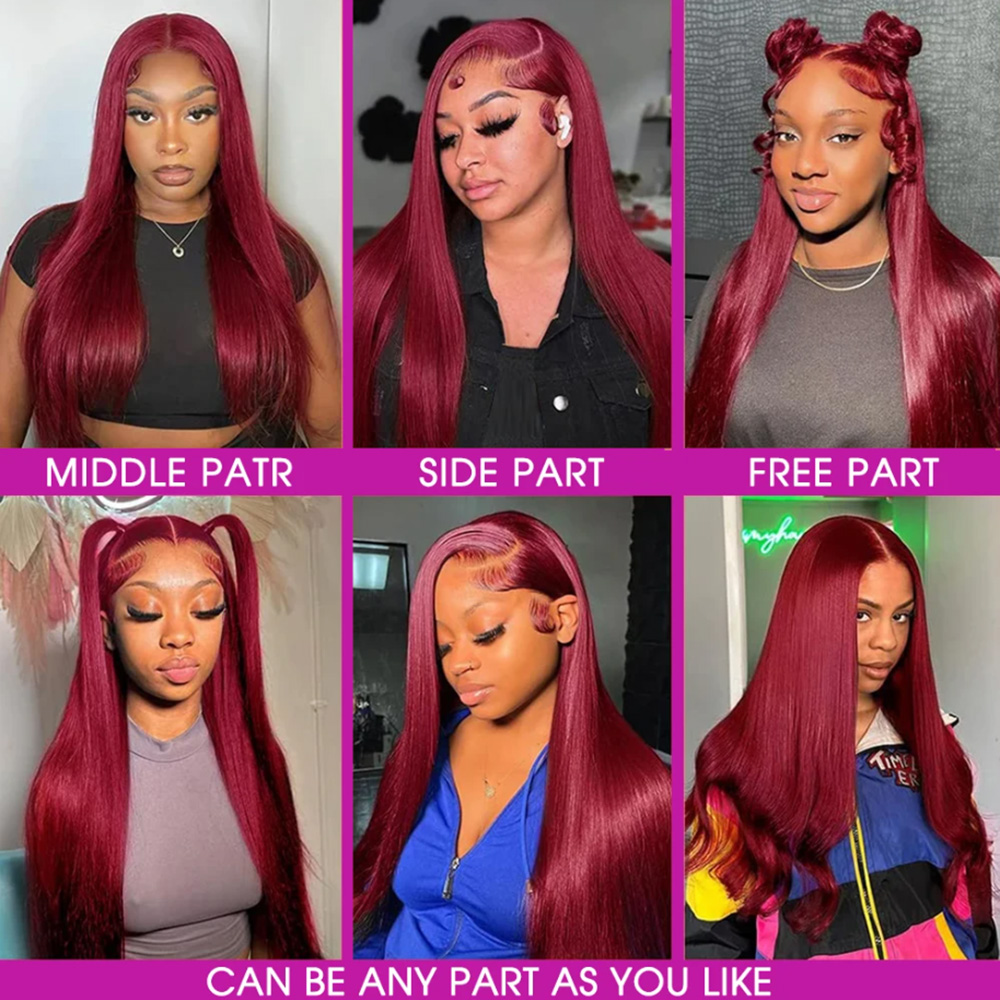 Wig Rambut Manusia Lurus Halus - Lace Front Wigs ulasan dan harga
