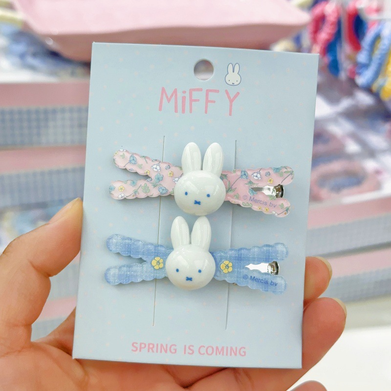 Jepit rambut kelinci Miffy bar - Hair Bundles ulasan dan harga