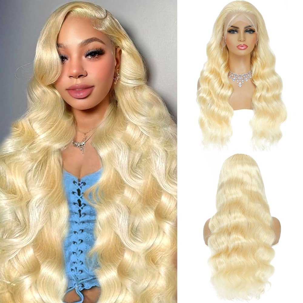 Wig Lace Frontal HD 613, Kepad - 613 Blonde Body Wave Lace Front Wig ulasan dan harga