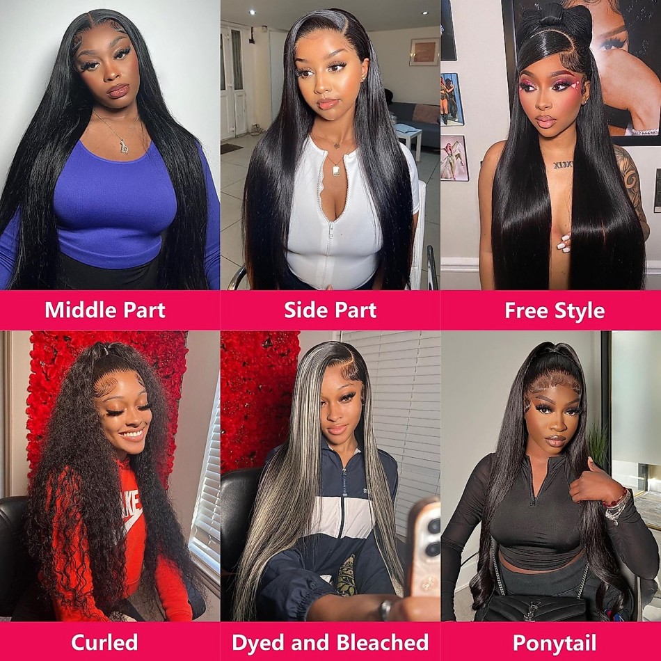 Wig Rambut Manusia Asli Tanpa  - Hd Lace Frontal Wig Human Hair Pre Plucked ulasan dan harga