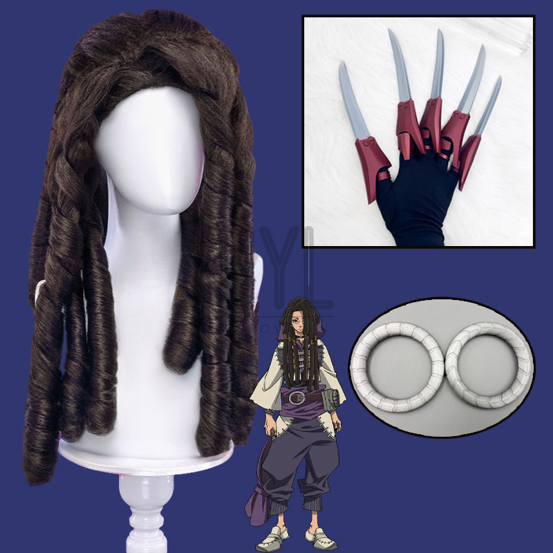 Wig Cosplay Anime Gachiakuta J - Synthetic Braided Wigs For Black Women ulasan dan harga