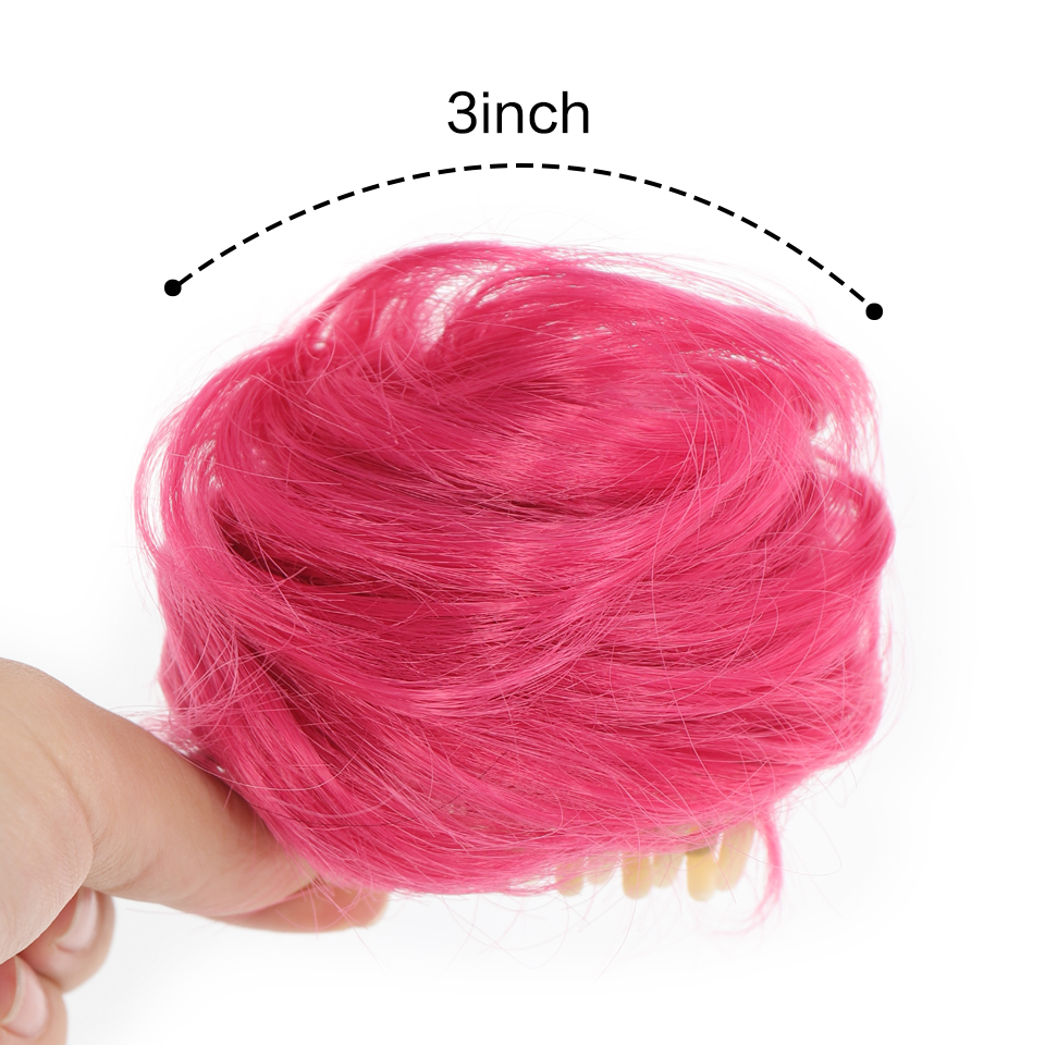Wig ekstensi Sanggul rambut pa - Claw Clip Messy Bun Hair Piece ulasan dan harga