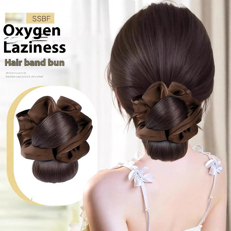 Kuncir Rambut Sintetis Model U - Claw Clip Messy Bun Hair Piece ulasan dan harga