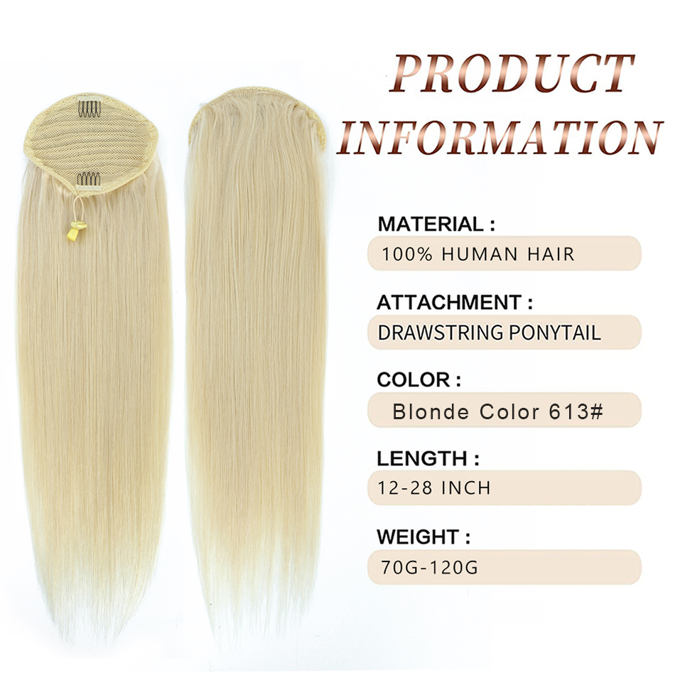 SOVO Serut Ekor Kuda Rambut Ma - Seamless Clip In Hair Extensions Human Hair ulasan dan harga