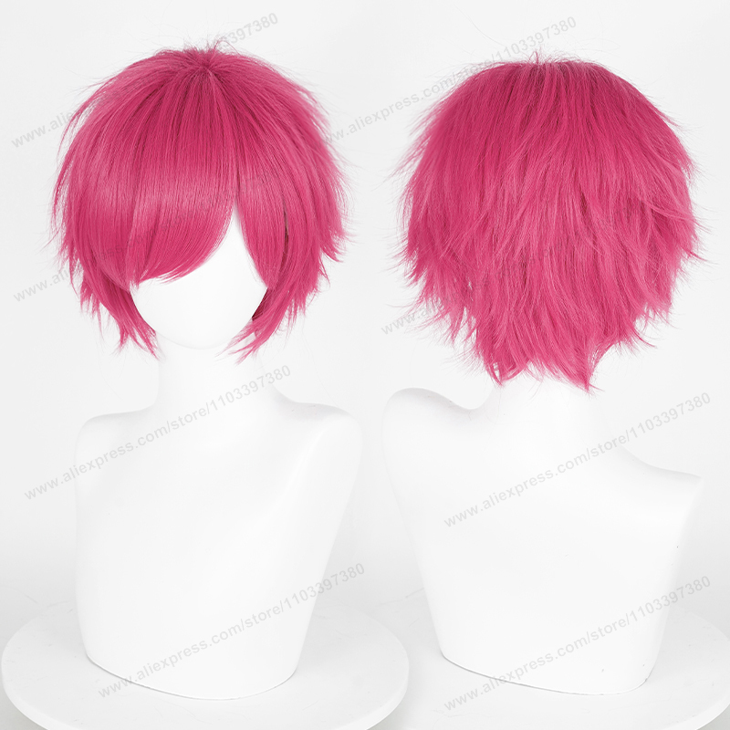 Anime 30cm Wig Cosplay lurus p - Synthetic Braided Wigs For Black Women ulasan dan harga