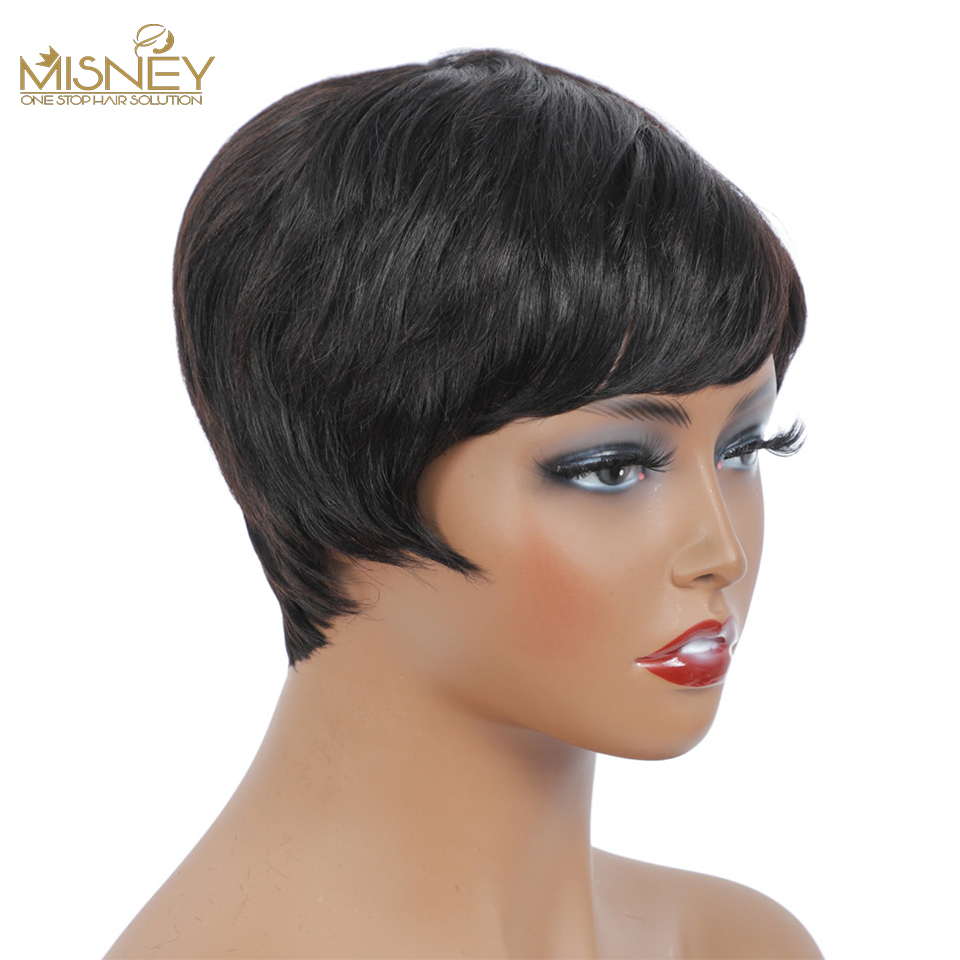 Wig Rambut Manusia Pendek Pixi - Short Pixie Cut Wig Human Hair Cheap ulasan dan harga