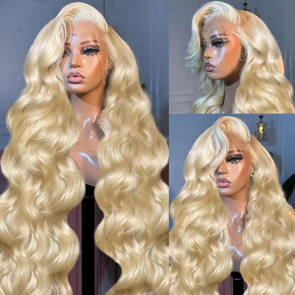 # Wig Rambut Manusia 613 Body  - 613 Blonde Body Wave Lace Front Wig ulasan dan harga