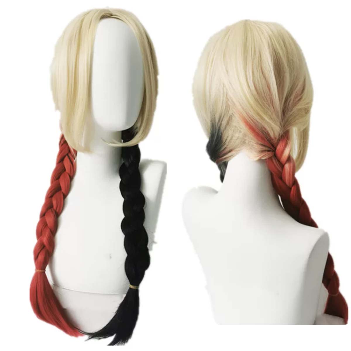 Wig Cosplay Wanita Quinn Harle - Synthetic Braided Wigs For Black Women ulasan dan harga