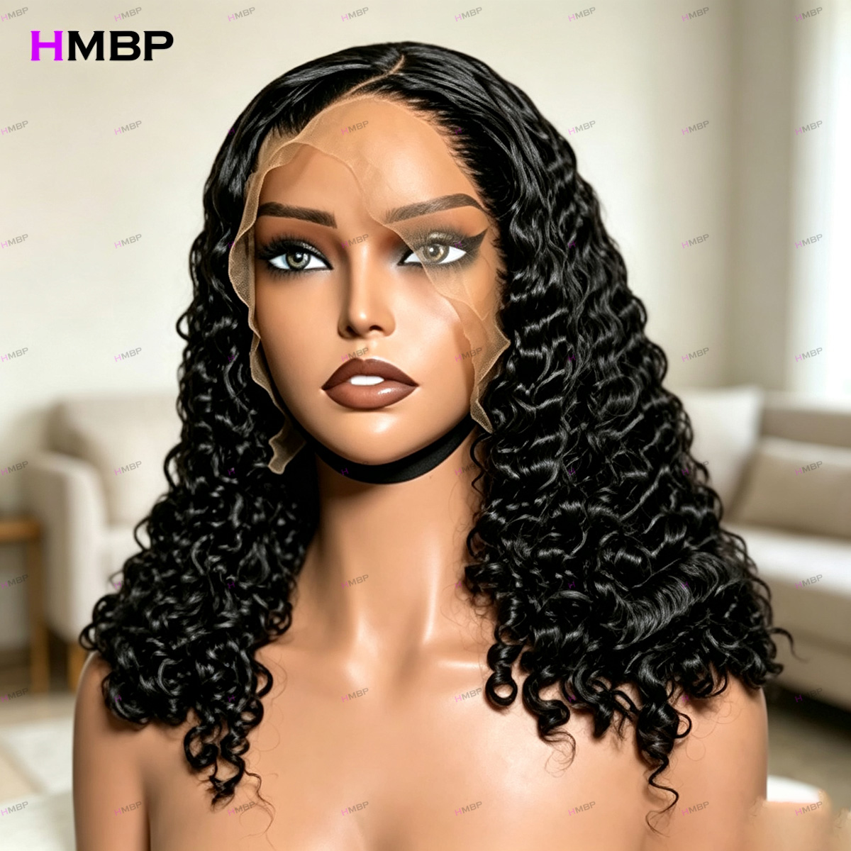 Wig Rambut Asli 7x7 HD Lace Fr - Hd Lace Frontal Wig Human Hair Pre Plucked ulasan dan harga