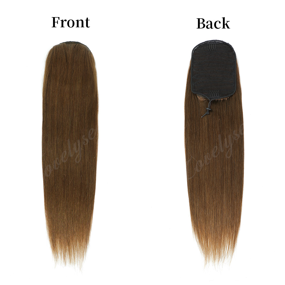 Ekstensi Rambut Kuncir Kuda Pe - Seamless Clip In Hair Extensions Human Hair ulasan dan harga