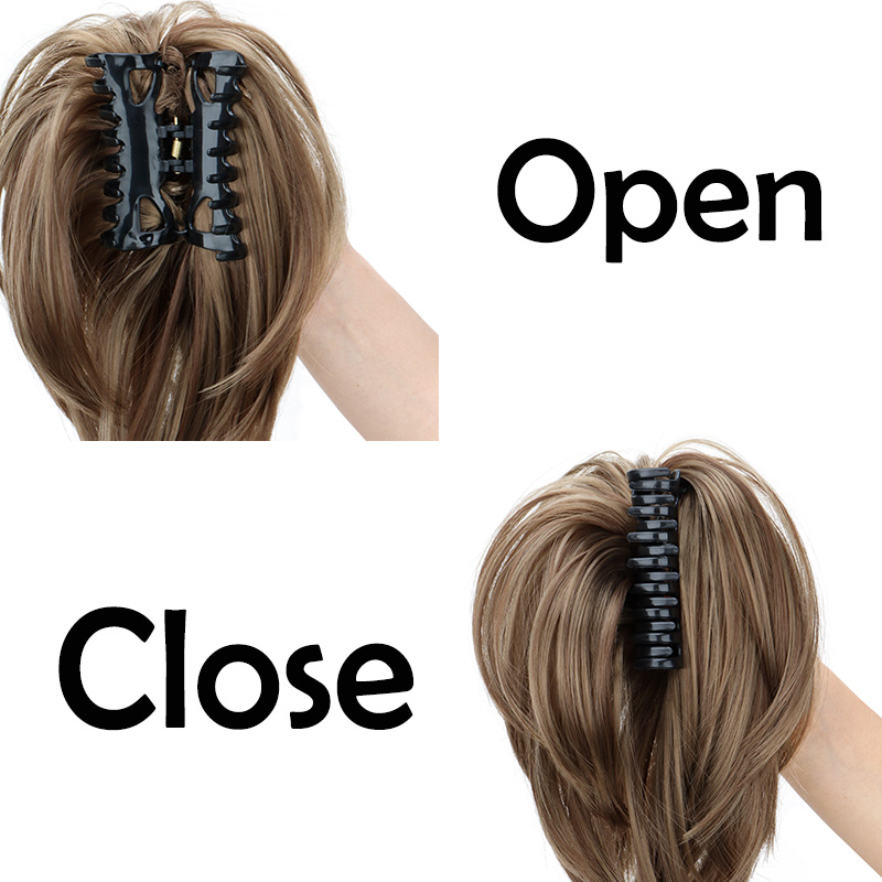 WIGSIN Sintetis Bun Berantakan - Claw Clip Messy Bun Hair Piece ulasan dan harga