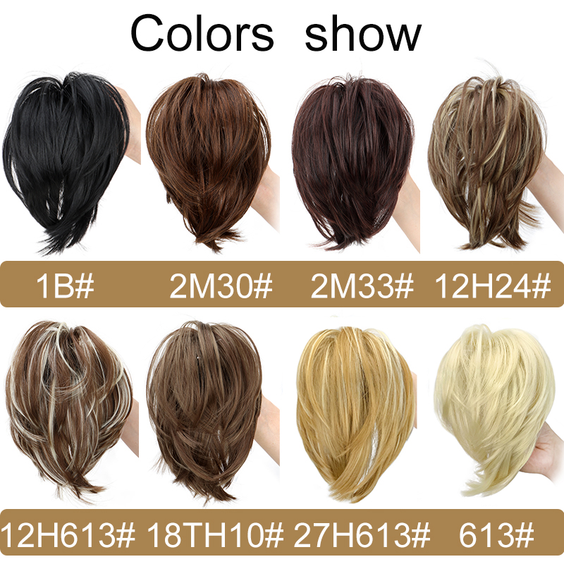 WIGSIN Sintetis Bun Berantakan - Claw Clip Messy Bun Hair Piece ulasan dan harga