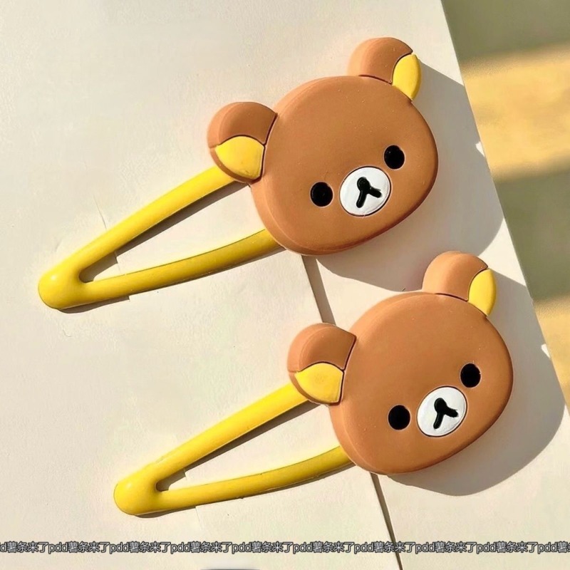 Jepit Rambut Kartun Rilakkuma  - Hair Bundles ulasan dan harga