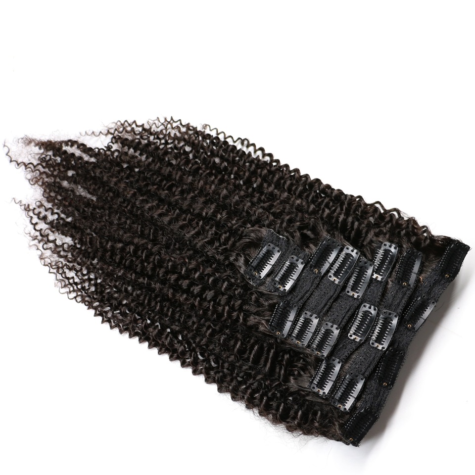 Ekstensi Rambut Manusia Keriti - Seamless Clip In Hair Extensions Human Hair ulasan dan harga