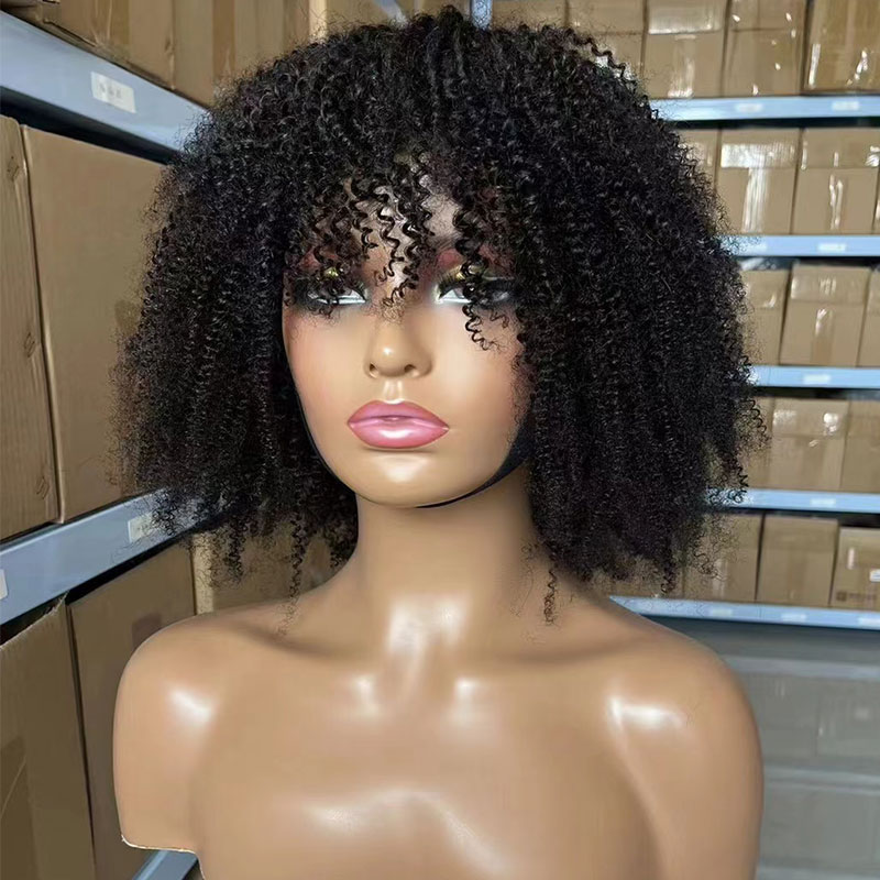 Wig Rambut Manusia Bob Pendek  - Short Pixie Cut Wig Human Hair Cheap ulasan dan harga