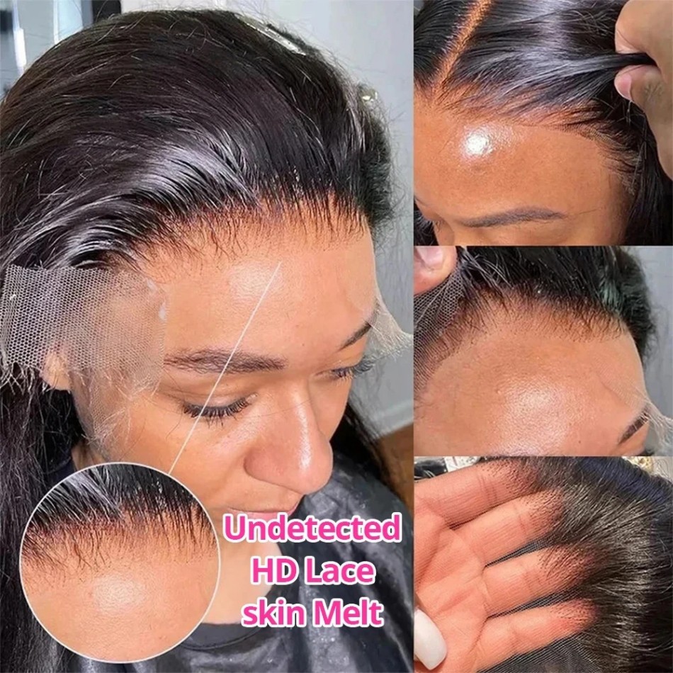 Wig Rambut Manusia Lurus Tanpa - Lace Front Wigs ulasan dan harga